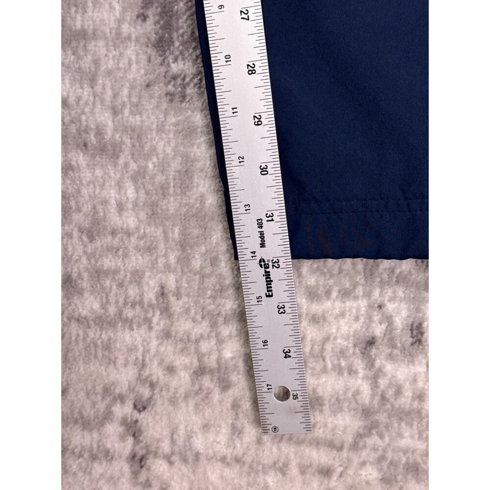 Vintage Nike Baggy Sweatpants XL Mens Windbreaker Navy Naval Academy Y2K - Picture 5 of 7
